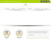 Tablet Screenshot of oaktreedentalpoway.com